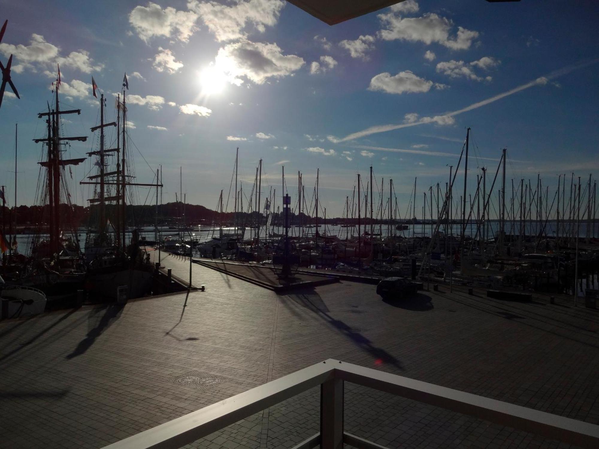 Apartment 10 - "Borbyblick" - Blickrichtung Hafen Und Offene See Eckernförde エクステリア 写真