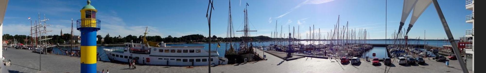 Apartment 10 - "Borbyblick" - Blickrichtung Hafen Und Offene See Eckernförde エクステリア 写真