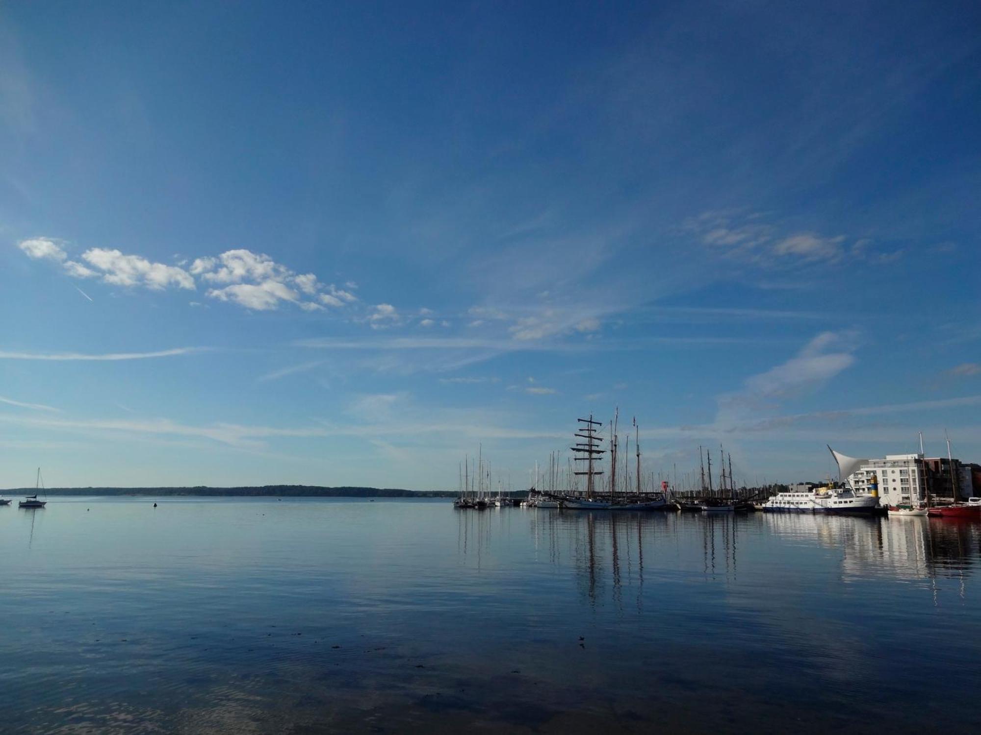 Apartment 10 - "Borbyblick" - Blickrichtung Hafen Und Offene See Eckernförde エクステリア 写真