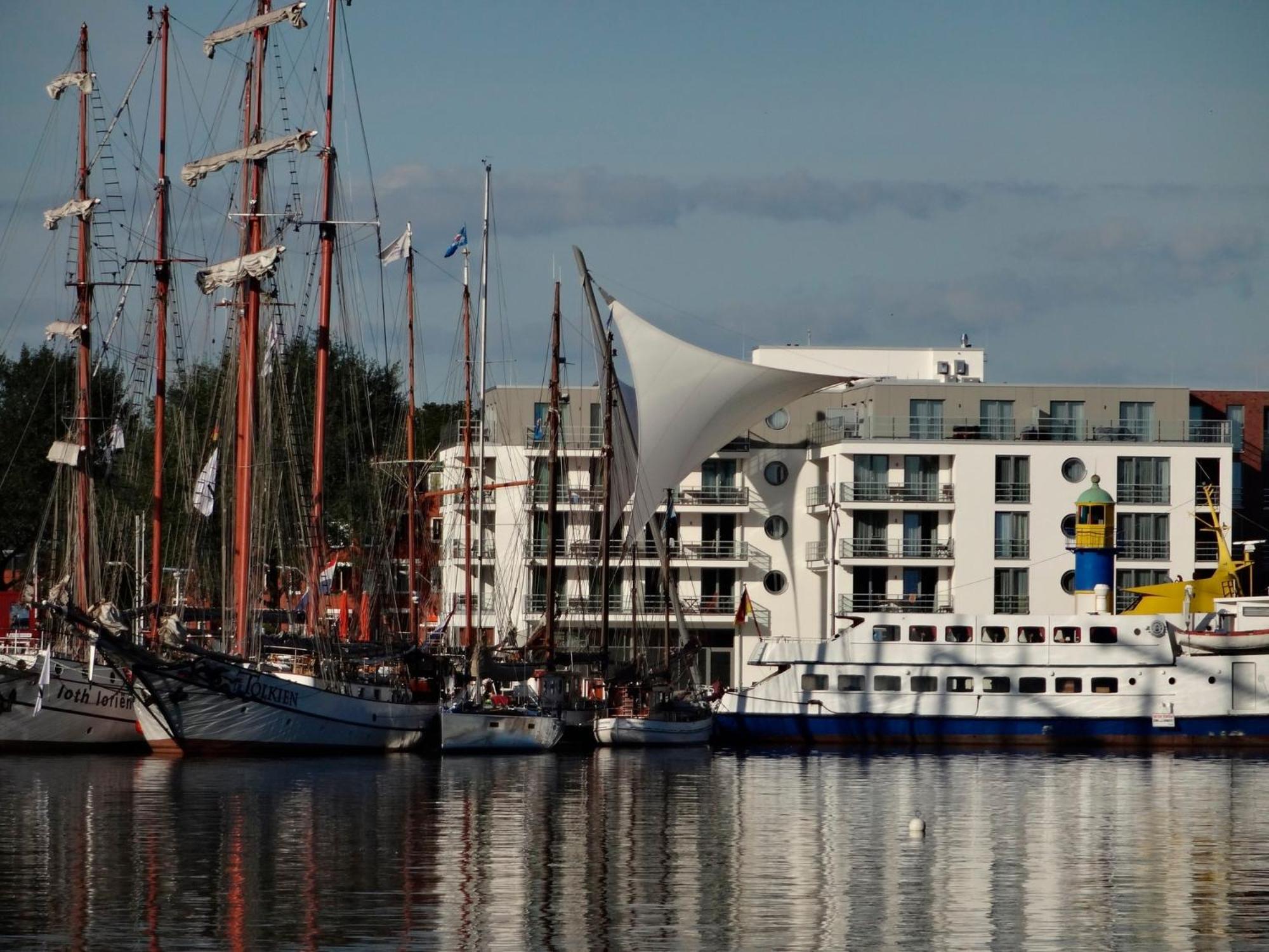 Apartment 10 - "Borbyblick" - Blickrichtung Hafen Und Offene See Eckernförde エクステリア 写真