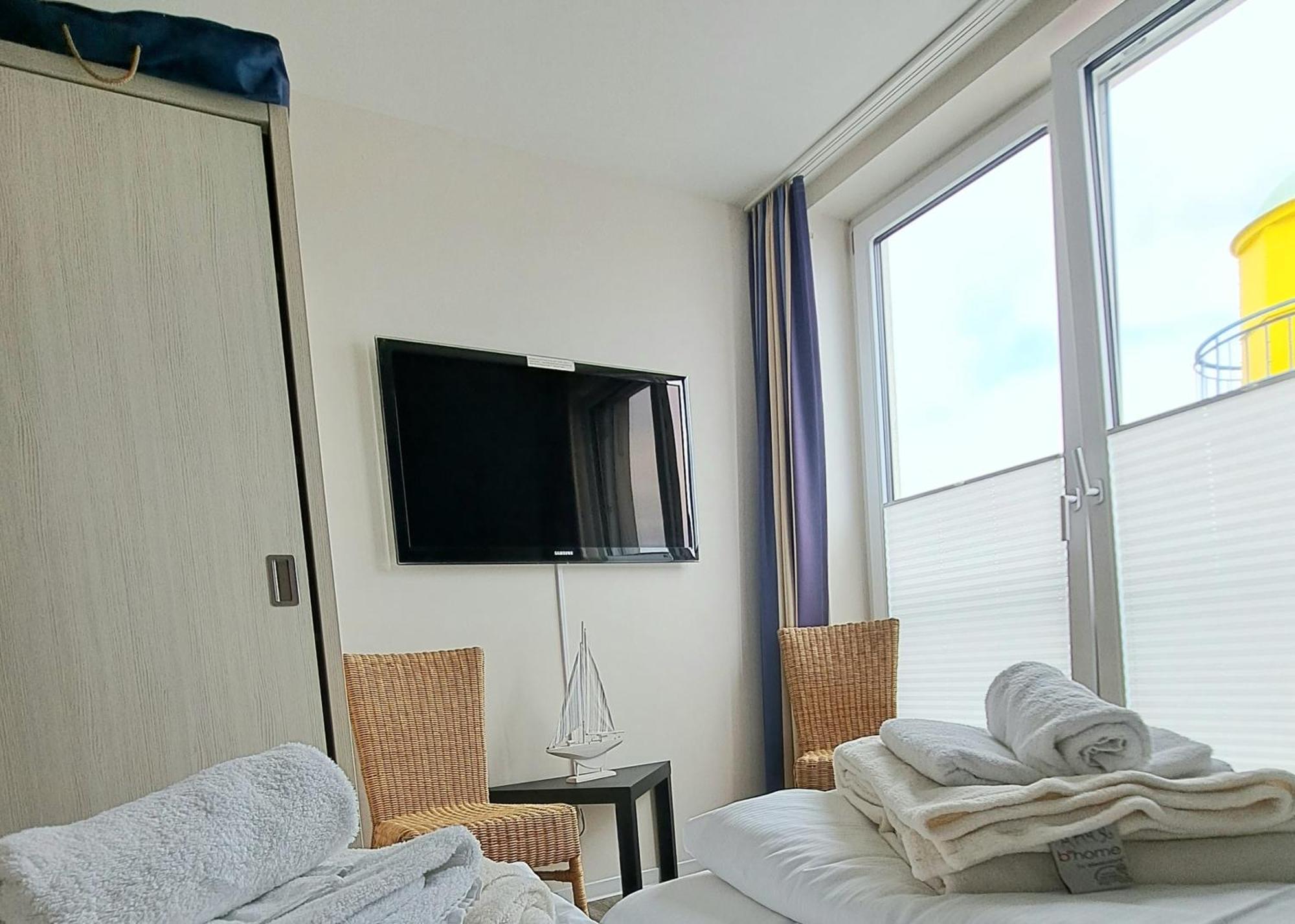 Apartment 10 - "Borbyblick" - Blickrichtung Hafen Und Offene See Eckernförde エクステリア 写真