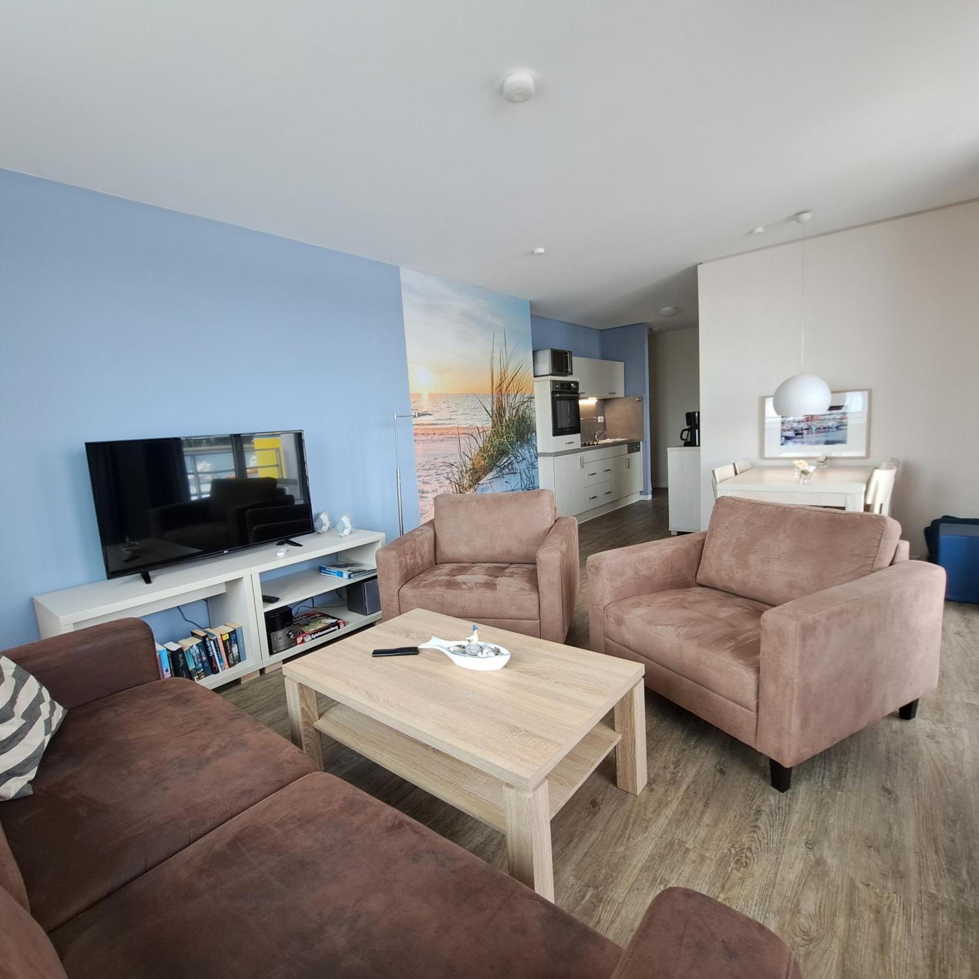 Apartment 10 - "Borbyblick" - Blickrichtung Hafen Und Offene See Eckernförde エクステリア 写真